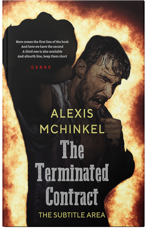 Front view of Gondola #4194 - Premade Business Book Cover