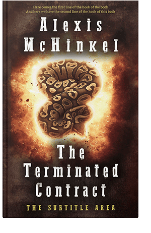 Pre Made Book Cover Cedar