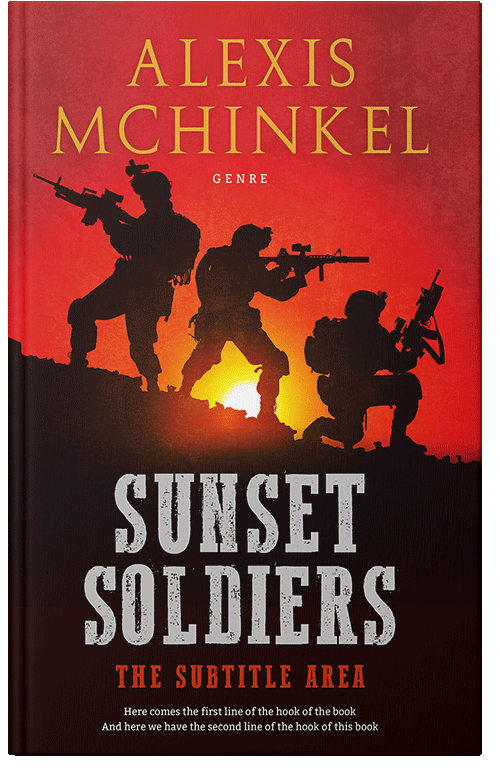 Front view of Premade Mystery & Thriller & Suspense Book Cover - Thunderbird