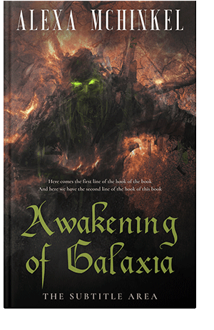 Pre Made Book Cover Zeus