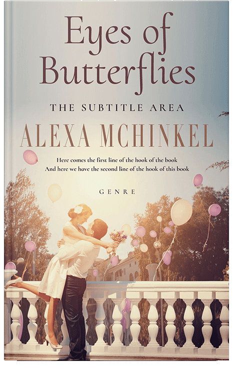 Front view of Sisal #4220 - Premade Romance Book Cover