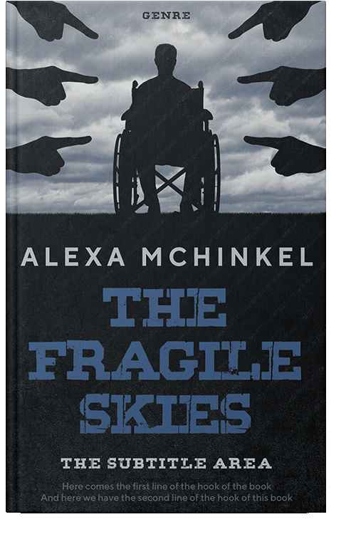 Front view of Aluminium #4229 - Premade Health & Mind & Body Book Cover