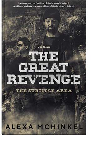 Pre Made Book Cover Thunder