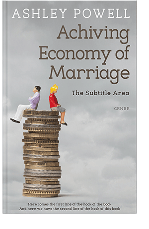 Pre Made Book Cover Silver