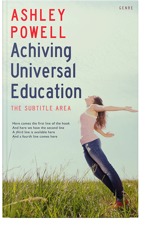 Front view of Willow Brook #4245 - Premade Health & Mind & Body Book Cover