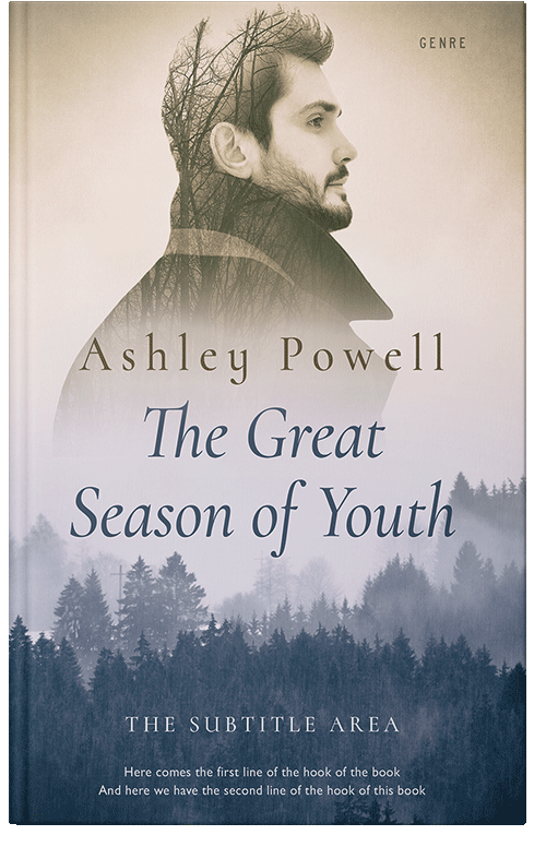 Front view of Premade Mystery & Thriller & Suspense Book Cover - Swiss Coffee