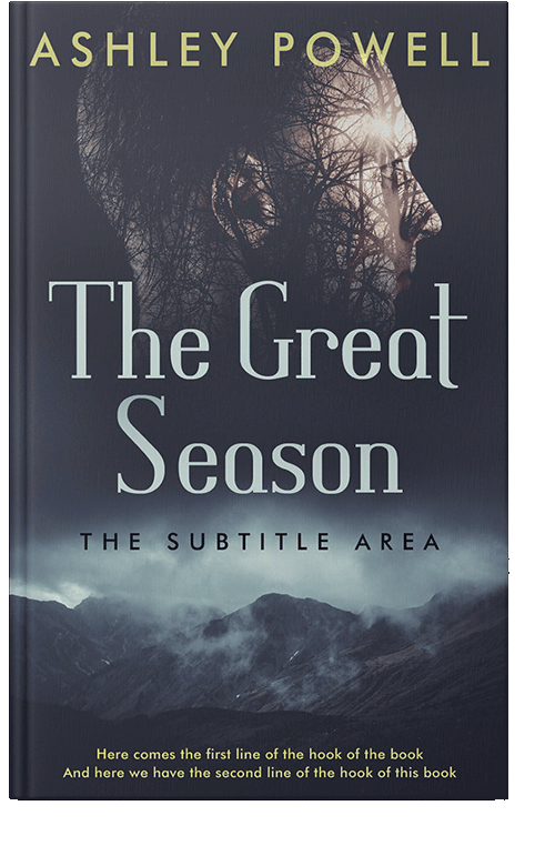 Front view of Tuna #4252 - Premade Mystery & Thriller & Suspense Book Cover