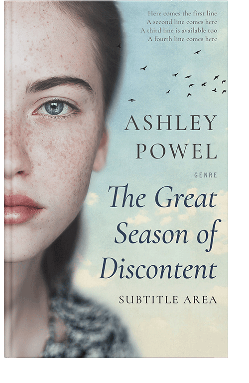 Front view of Celeste #4259 - Premade Teen & Young Adult Book Cover