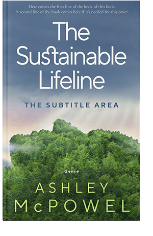 Pre Made Book Cover Smalt Blue