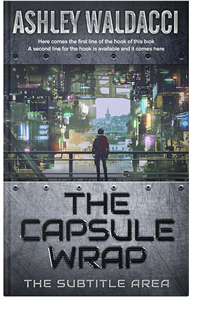 Pre Made Book Cover Mako