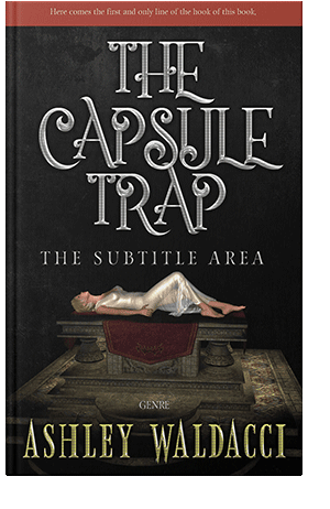 Pre Made Book Cover Brandy Rose