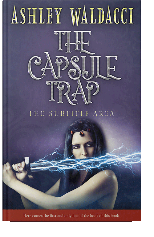 Front view of Mulled Wine #4302 - Premade Fantasy Book Cover