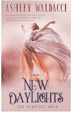 Pre Made Book Cover Beauty Bush