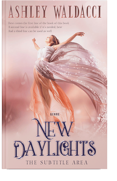 Front view of Beauty Bush #4304 - Premade Fantasy Book Cover