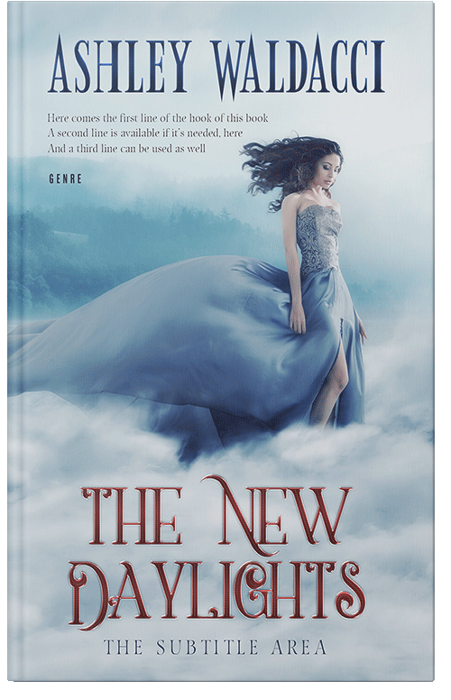 Front view of Geyser #4305 - Premade Romance Book Cover