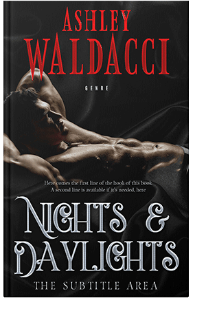 Pre Made Book Cover Old Rose