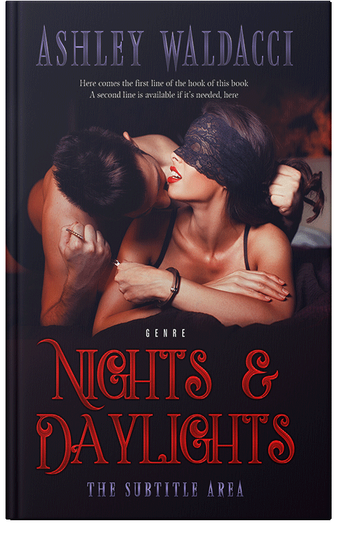 Front view of Premade Erotica Book Cover - Fuzzy Wuzzy Brown