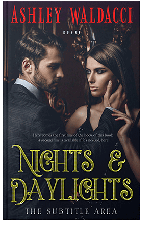 Pre Made Book Cover Cinder