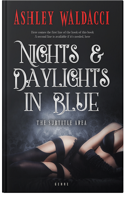 Front view of Premade Erotica Book Cover - Woodsmoke