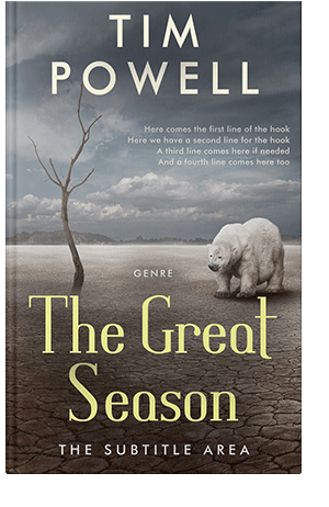 Pre Made Book Cover Flint