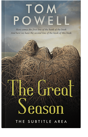 Pre Made Book Cover Akaroa