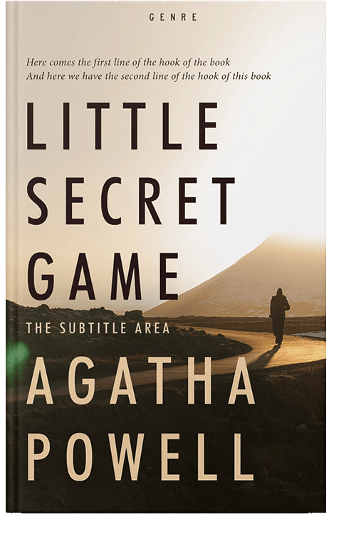 Front view of Stark White #4327 - Premade Mystery & Thriller & Suspense Book Cover