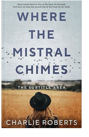 Pre Made Book Cover Celeste