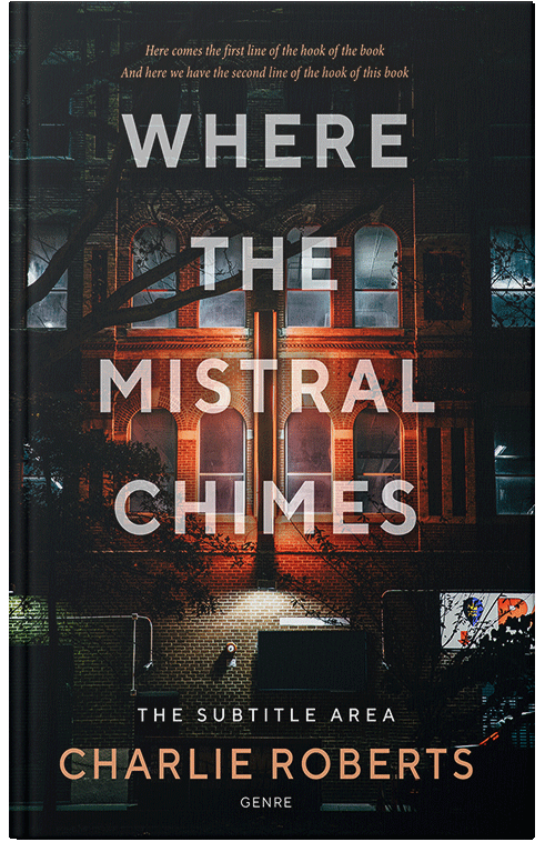 Front view of Oriental Pink #4340 - Premade Mystery & Thriller & Suspense Book Cover