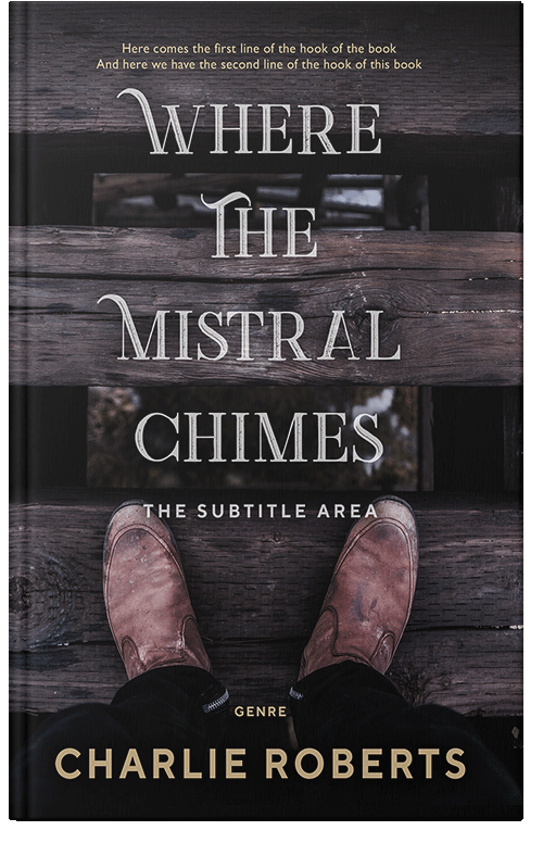 Front view of Premade Mystery & Thriller & Suspense Book Cover - Thunder