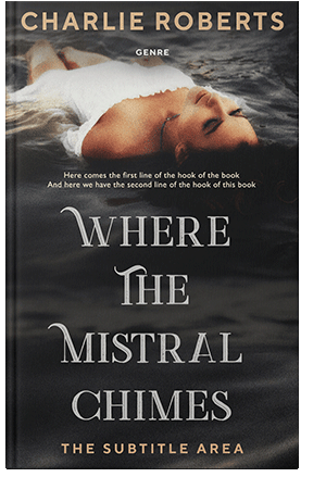 Pre Made Book Cover Thunder