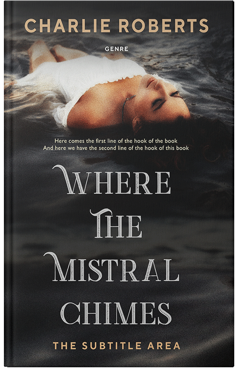 Front view of Thunder #4348 - Premade Mystery & Thriller & Suspense Book Cover