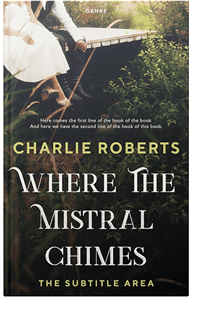 Pre Made Book Cover Bone