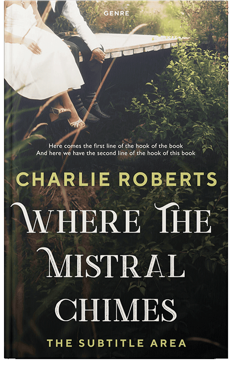 Front view of Bone #4349 - Premade Romance Book Cover