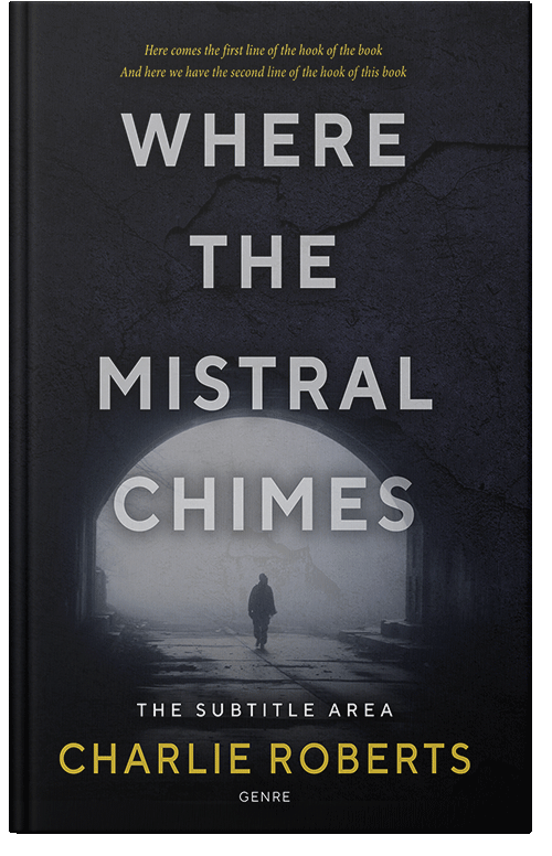 Front view of Premade Mystery & Thriller & Suspense Book Cover - Tide