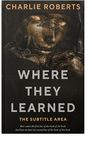 Pre Made Book Cover Night Rider