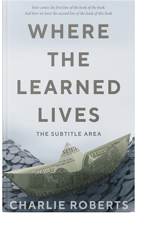 Front view of Mystic #4363 - Premade Business Book Cover