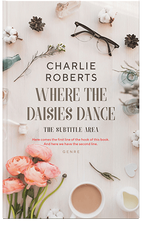 Pre Made Book Cover Pearl Bush