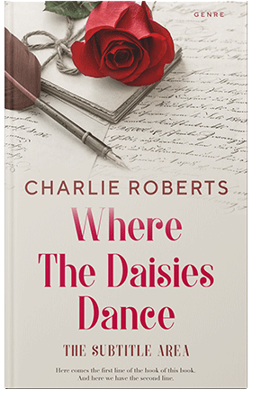 Pre Made Book Cover Pearl Bush