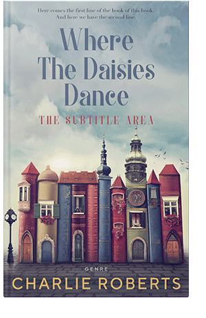 Pre Made Book Cover Pumice