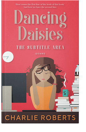 Pre Made Book Cover Mandy