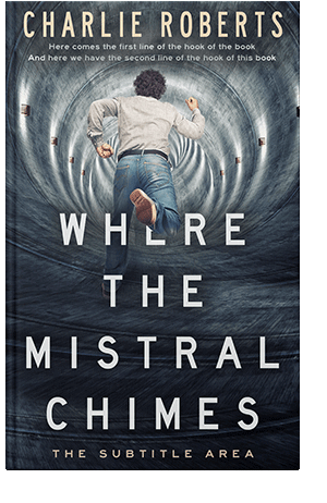 Pre Made Book Cover Ebony Clay