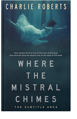 Pre Made Book Cover Elephant