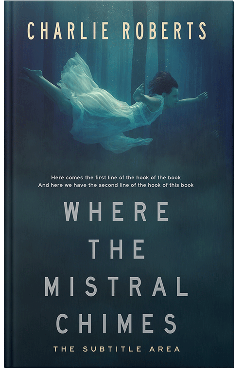 Front view of Premade Mystery & Thriller & Suspense Book Cover - Elephant