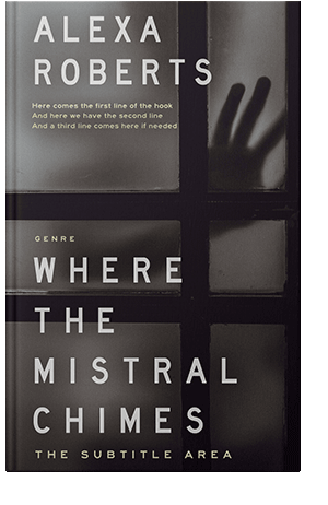 Pre Made Book Cover Thunder