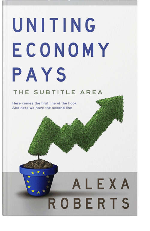 Front view of Pickled Bluewood #4396 - Premade Business Book Cover