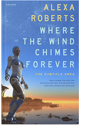 Pre Made Book Cover Danube