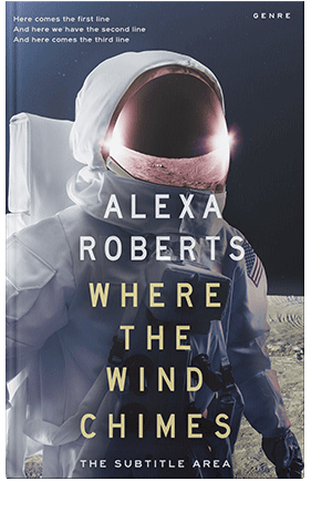 Pre Made Book Cover Ebony Clay