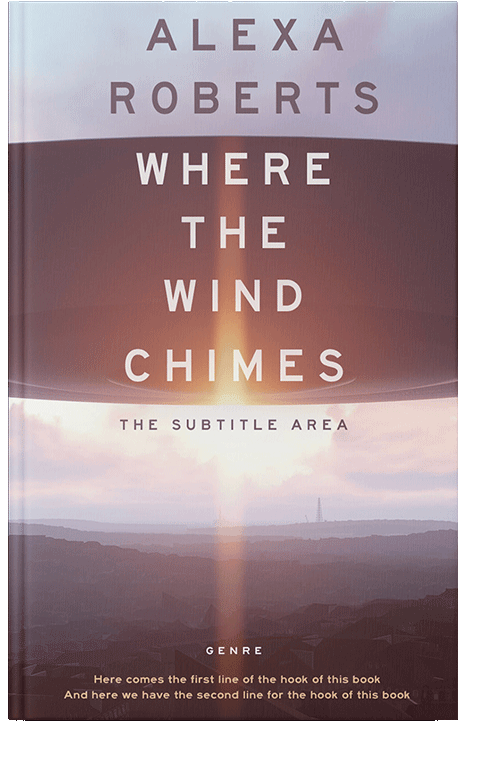 Front view of Mischka #4403 - Premade Apocalyptica Book Cover