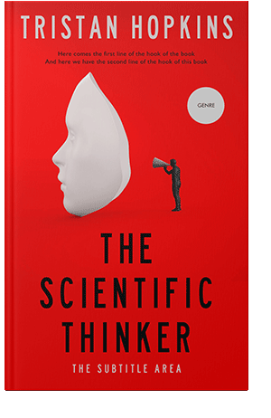 Pre Made Book Cover Bon Jour