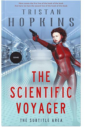 Pre Made Book Cover Aqua Island